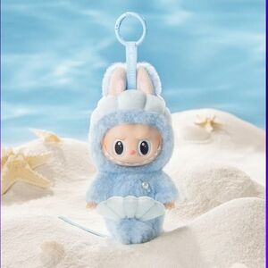 Popmart Labubu Hide and Seek Merbubu Plush Pendant Singapore Exclusive